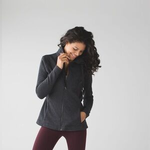 Lululemon &go Take-Off Fleece Jacket
Heathered Black